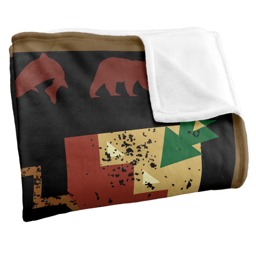JQ Licensing 2 Silky Moose Supersoft Blanket