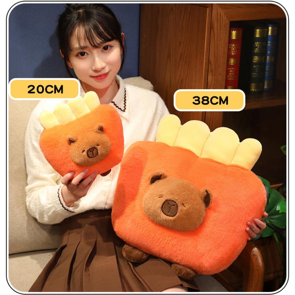 Simulation Bread Capybara Pillow 20~36CM Kapibala Plush Doll Kawaii Stuffed Plush Toy