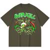 230 Gsm 100% Cotton Heavy Metal T-Shirt  Rock Band Popular Music Print Unisex Heavy Cotton T Shirt