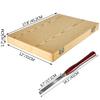 Wood Chisel Sets 8pcs Lathe Chisels 7INCH/17CM Woodworking Chisels 9INCH Wood Lathe Tools Wood Chisels Lathe Tools Wood Tool Box for Wood Carving Root