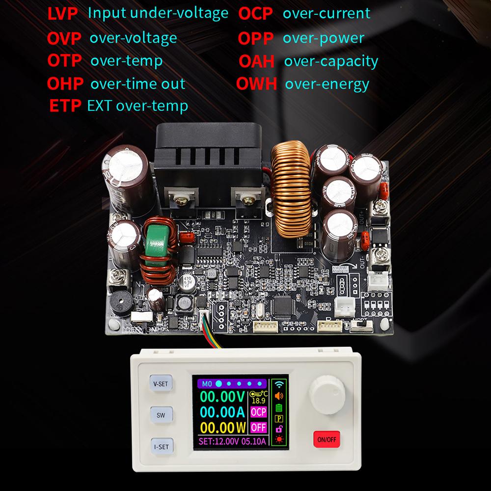Upgrade XY7025S CNC Step-Down DC Adjustable Stabilized Voltage Power Supply 0-70V 25A 1750W Constant Voltage/Current Module