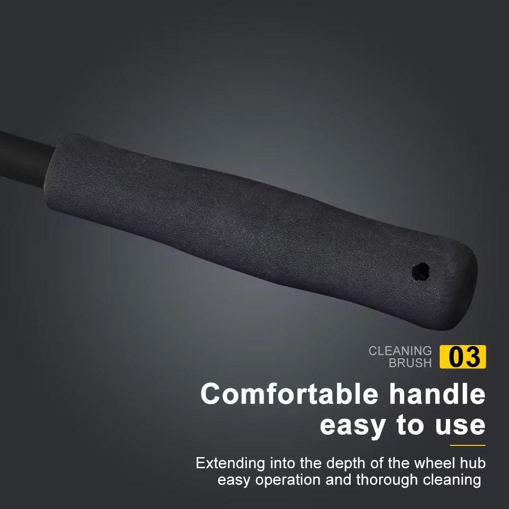 1Pcs Easy To Cleaning Rims Spokes Tire Cleaning Brushes Non-Slip Handle Auto Wash Glove