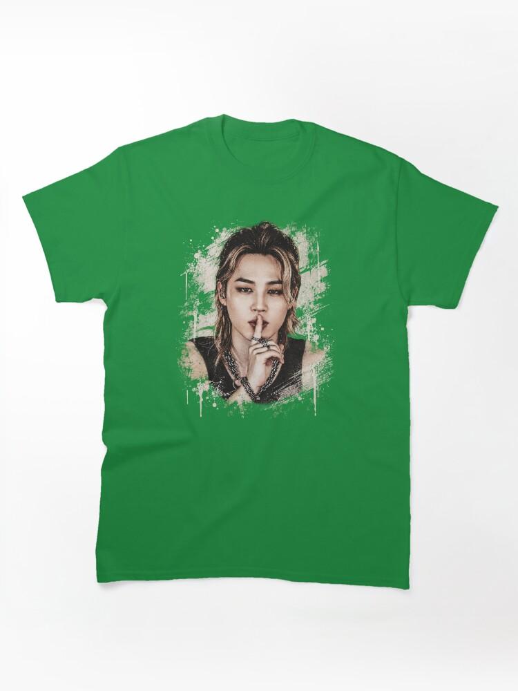 South Park BTS Jimin Ticho Vintage Grunge Grafické Klasické Unisex Tričko