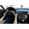 2010-2013 Cover Trim Steering Wheel Button Frame Matte Silver Fit For BMW X1 E84