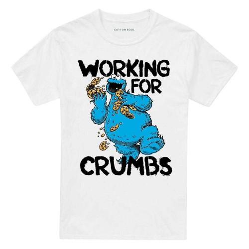 Sesame Street Unisex Adult Cookie Monster T-Shirt