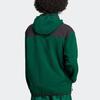 adidas Colorblock Logo Patch Full-Zip Wool Jacket Men’s Green
