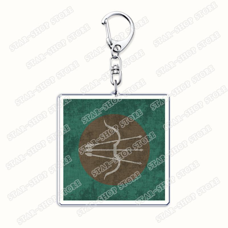 Hot Game Pennant Keychains for Women Accessories Bag Mount Blade Emblem Keyrings Jewelry Friends Fans Gaming Gifts