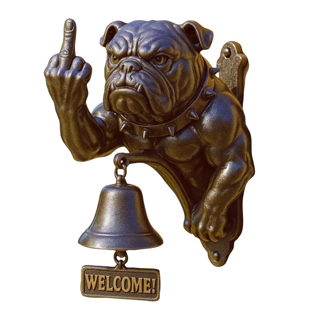 Welcome Bell, Sheepdog Welcome Bell, Funny Pomeranian Welcome Bell, West Terrier Welcome Bell, Welcome Bell