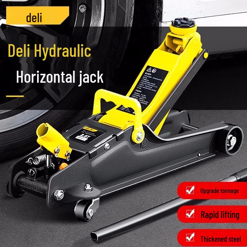 Deli 2-Ton Horizontal Hydraulic Jack