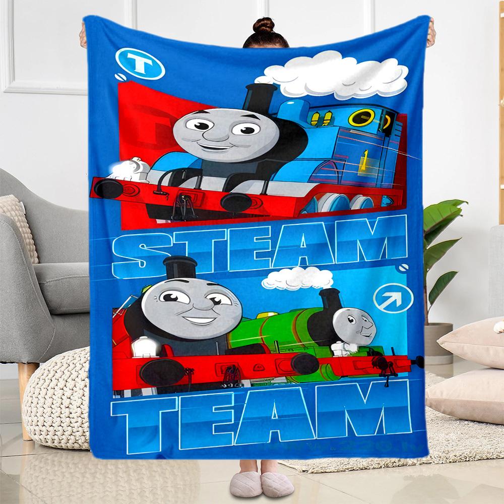 Thomas Friends Adventure Blanket Warmthful Decor Great for Office Bedding Bed for All Seasons Warmthful Decor Gifts For Family Or Friends