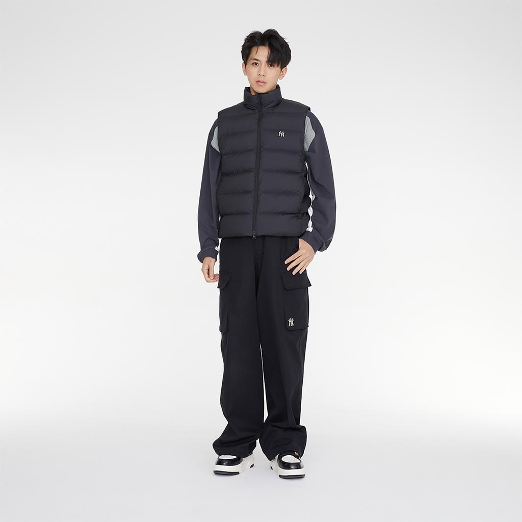 New MLB New York Yankees Casual Pants Men's Black 3LWPB0134-50BKS