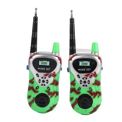 2 Pcs Children Mini Two Way Radio Walkie Talkie Toy Wireless Communication Parent Child Interactive