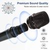 2 Channels Wireless Microphone UHF Fixed Frequency Condenser Microphone  For Party