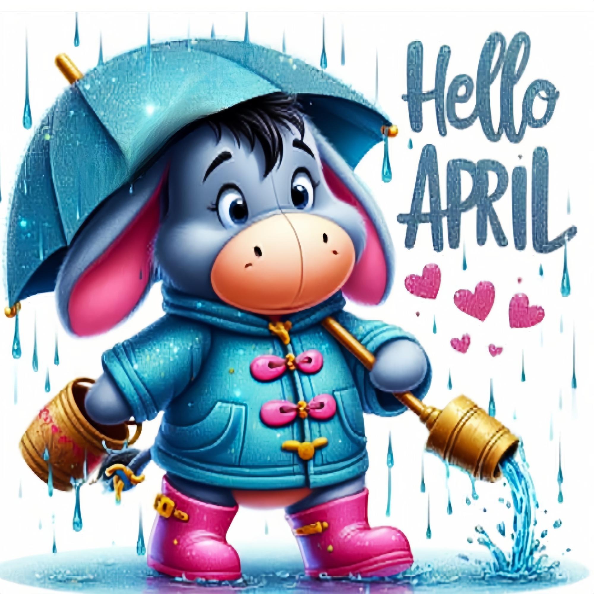 

Diamond Embroidery Eeyore Cross Stitch Set Painting Rhinestones Picture Mosaic Cartoon Wall Stickers Home Decor Round 20x20cm