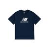 Essential Logo T-shirt Asia Sizing 'Navy' Men's AMT31541-NNY