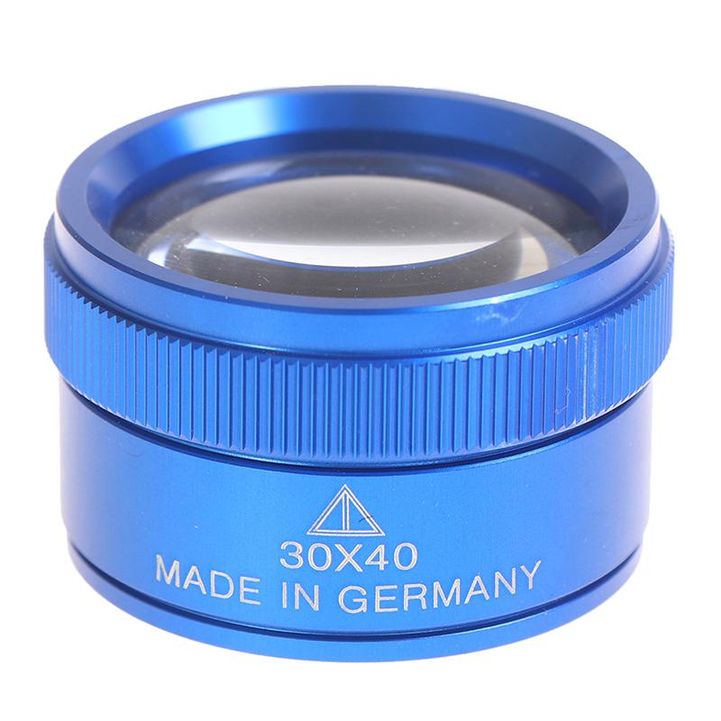 Prémiová 30X 40Mm Měřicí Lupa Zvětšovací Sklo Čočka Smyčka Mikroskop
