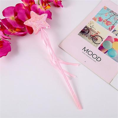 1Pc Fairy Cat Teasing Stick Five Pointed Star Fairy Wand Magic Stizh Party Princess Cosplay Props Cute Kids Girl Magic Stick