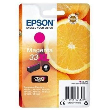 Epson T3363 XL Magenta Ink Cartridge - Oranges (C13T33634012)