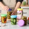 12PCS WIDE Mouth Mason Jar Lids,PP Storage Caps,Canning Jars,Leak-Proof,for Stanley Cup Accessories,Kitchen Storage Organization