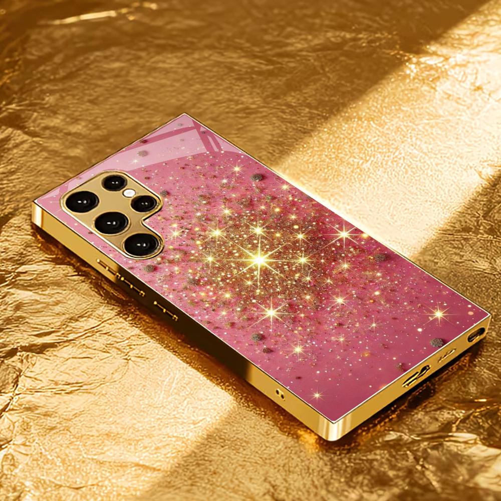 Pink Venus neues Bestseller-Modell Handyhülle Galvanisierte Glas-Handyhülle für Samsung Galaxy S26 S25 S24 S23 S22 FE, Ultra, Plus