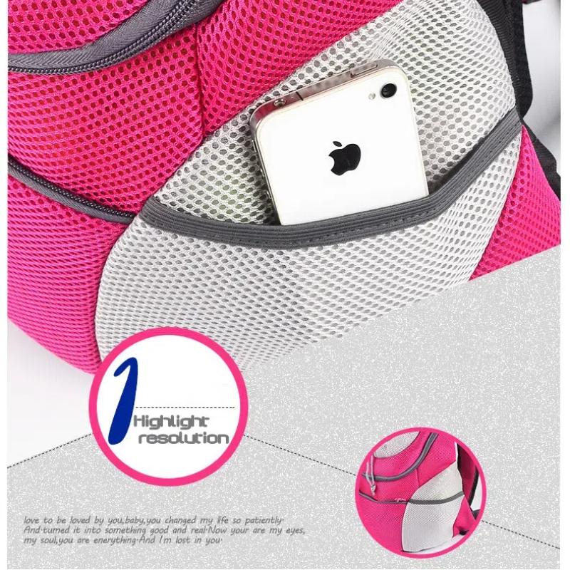 2025 Pet Outdoor Backpack Pet Cat Dog Carrier Bag Front Chest Backpack Going Out Breathable Carrying Bag Dog Supplies