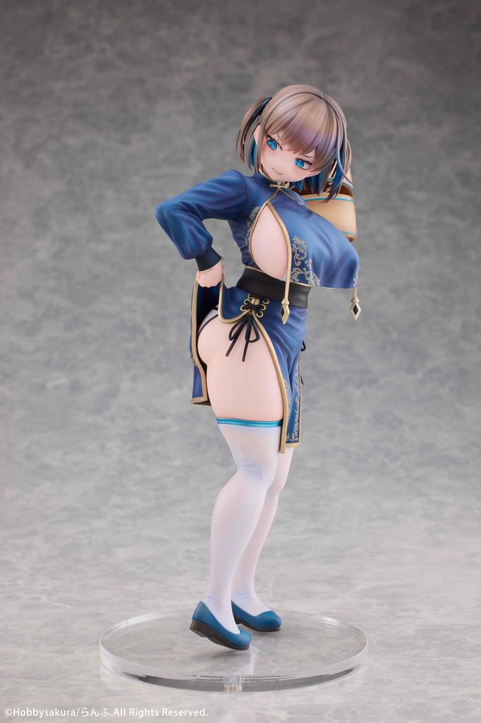Ranfu original illustration Musume Standard Edition scale PVC ABS painted finished figure Sensei's "Manjuu Tsumugu" 1/7 &