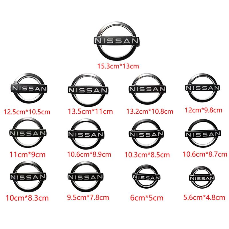 Car Front Head Hood Bonnet Emblem Rear Tail Bumper Trunk For Nissan Qashaqai Note Teana Qashqai X-Trail Leaf Micra Juke Murano