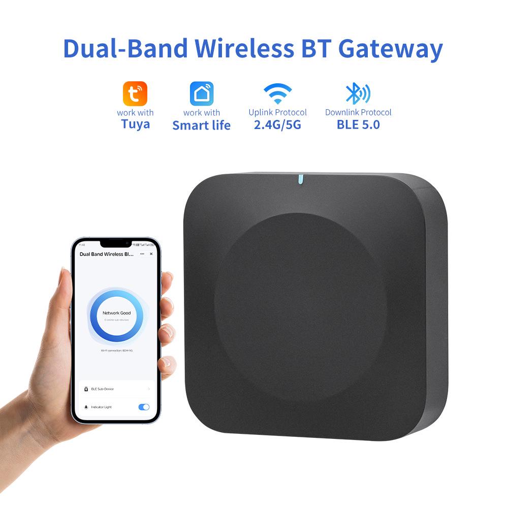 Двухчастотный многорежимный шлюз умного дома Tuya Zigbee и контроллер через приложение