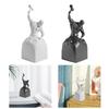 Modern Home Resin Sculptures Minimalist Modern Office Art Figure for Studio Study Room Living Room Table Decorations Home Decor
