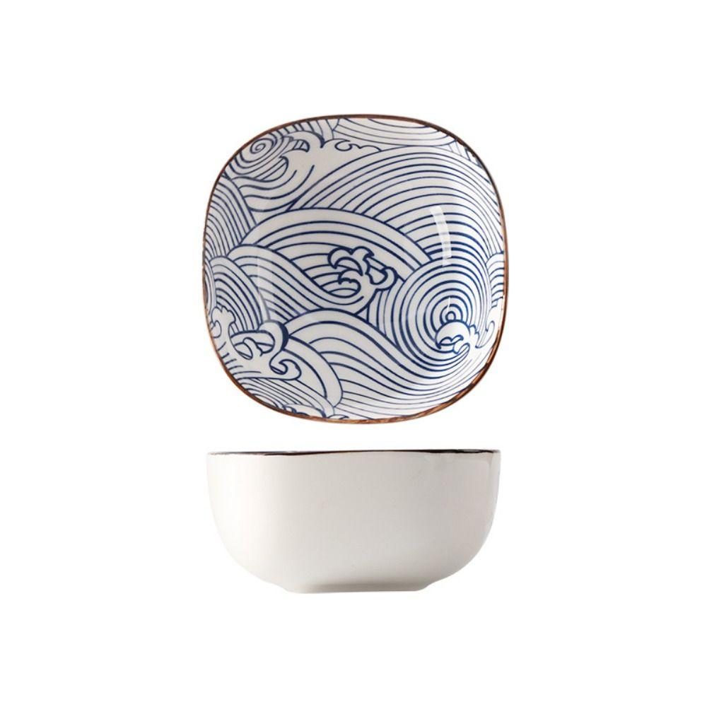 2/6Pcs Japanese Style Soy Sauce Dish Ceramic Small Serving Bowls Handmade Dipping Bowls  BBQ Party