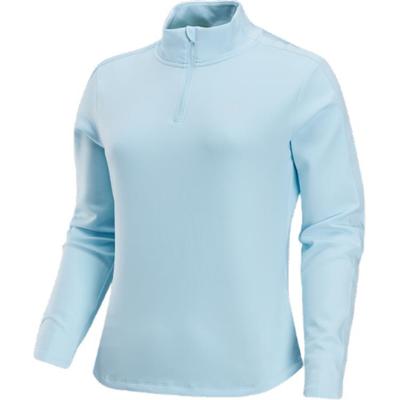 Therma-Fit One Classic Solid Comfort Long Sleeve Half-Zip Sweatshirt Women Sweatshirt Glacier-Blue HQ4740474