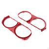 2Pcs Headlight Bezel Set Front Lamp for