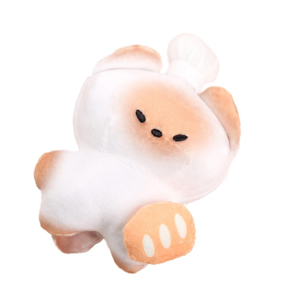 PP Cotton Animal Bread Cat Keychain Collection Stuffed Animal Bag Pendant  Jewelry Accessories