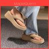 Eva Platform Flip Flops For Women With Thick Sole And Nonslip Design For Summer Casual Wear