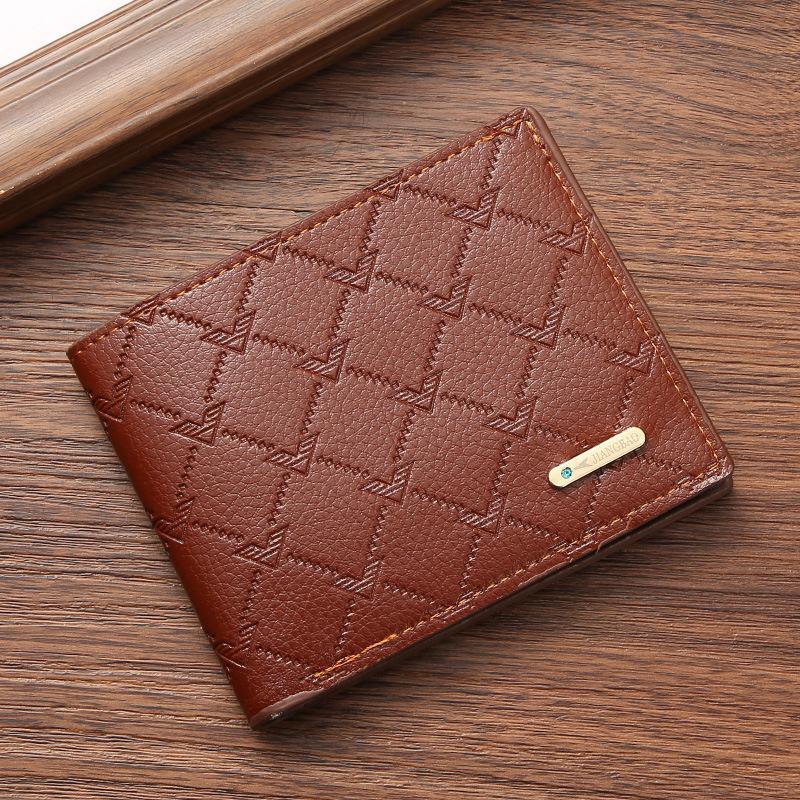 Pu Change, Wallet, Card Bag, Men's Wallet, Short Model, Wholesale From The Source Manufacturer, Men's Short Model.