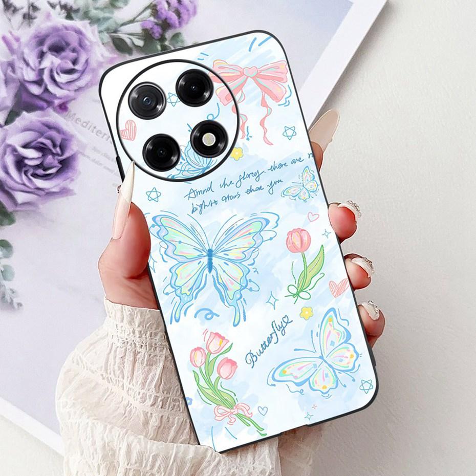 New Design Phone Case For Tecno Camon 30S Pro Camon30S CLA5 CLA6 Black Silicon Soft TPU Back Cover For Camon 30S 30SPro 4G