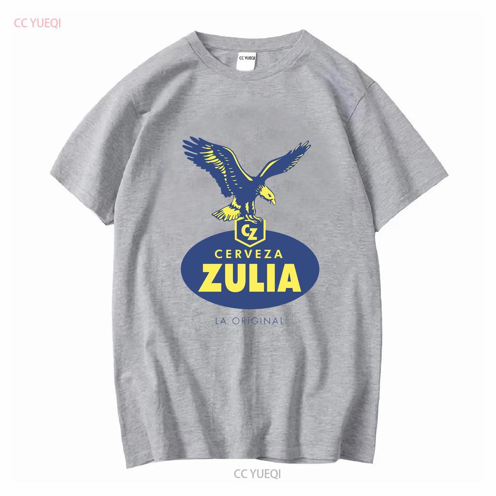 Cerveza Zulia T Shirt La Original Logo Beer Hecho En Venezuela Maracaibo Bien Fria Long or Short Sleeves Vintage Washed Stylish