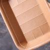 Homeglen Disposable Kraft Rectangular Trays