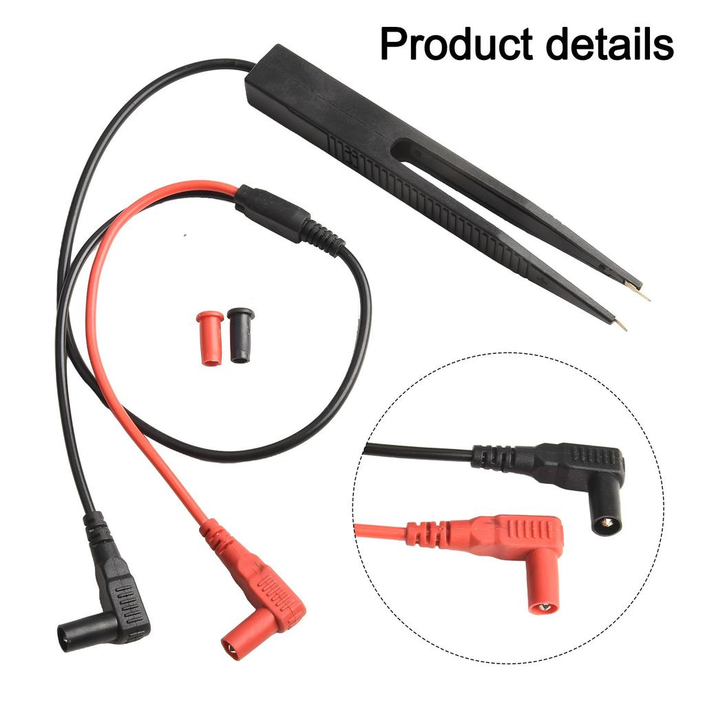 LCR Capacitance Test Clip PenSMD Inductance Test Meter Probe Multimeter Tweezers