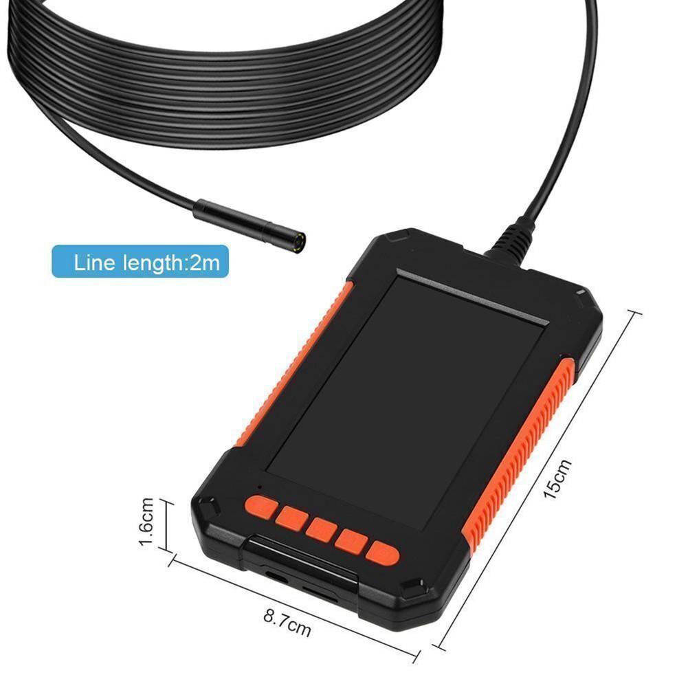 

IP67 Эндоскопический канал Водонепроницаемая эндоскопическая камера 8 мм HD эндоскоп 1080P экран 2M