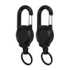 2Pcs Retractable Keychain Key Chain Anti Theft Easy To Pull Buckle Rope Elastic Keychain