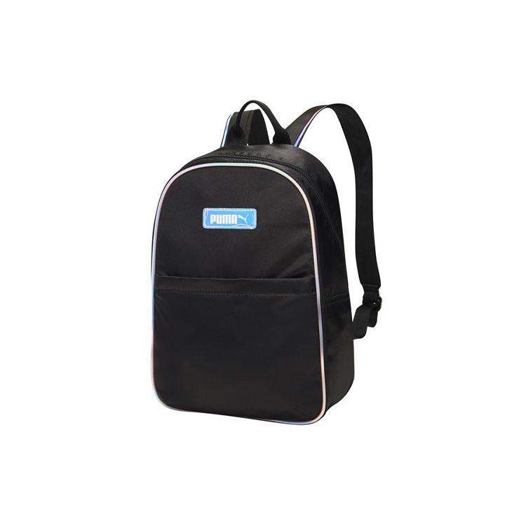 Puma Classic Simple Fabric Backpack Women Backpacks Black 076985-01 Black