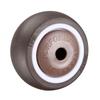 1pcs 2 inch Heavy Duty Swivel Stem Rubber Caster Wheels M12x25mm Locking Casters Replacement Casters for Furniture