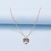 New jewelry gold-plated dripping oil love devil's eye necklace celebrity street shot fashion personality collarbone chain women