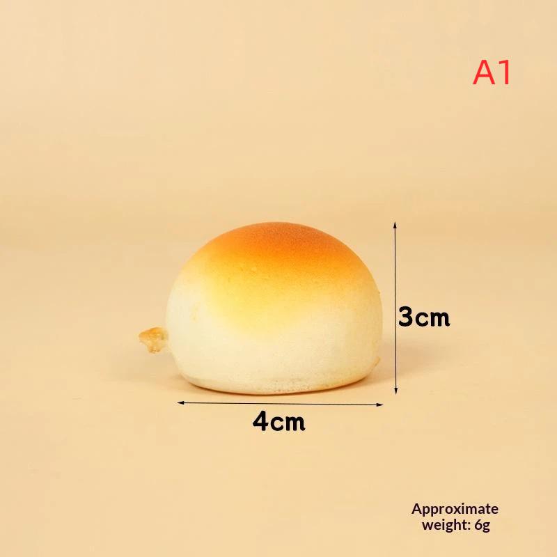 Simulation Milk Bread Squeeze Taba Squishy Toy Safety And Health Food-Grade Silicone Material Squeeze Toy Soft Relief Slow