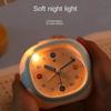 Plastic Tabletop Clock Cartoon Snooze Wake Up Clocks Creative Time Clocks  Children