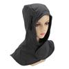 Welding Hood Flame Retardant Cotton Welding Cover with Neck Shoulder Drape Full Head Neck Protection for Men Women Gray