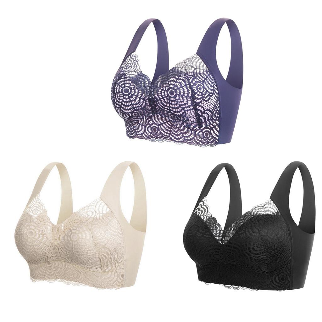 PrettyHealth Lymphvity Detoxification And Shaping & Powerful Lifting Bra, Lace Wireless Bra For Women