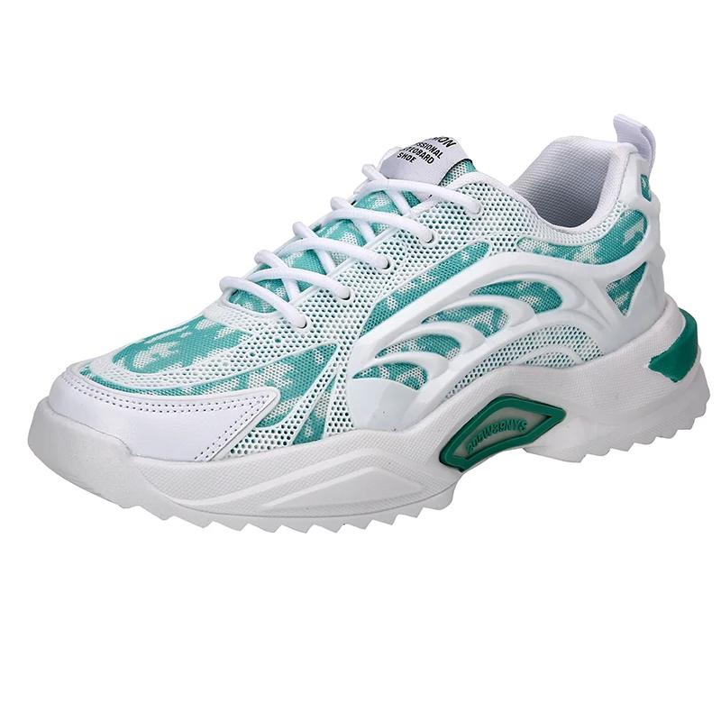 

Мужская и женская повседневная спортивная обувь весна и лето плоские нескользящие дышащие мокасины сетка бег фитнес мужская обувь 37