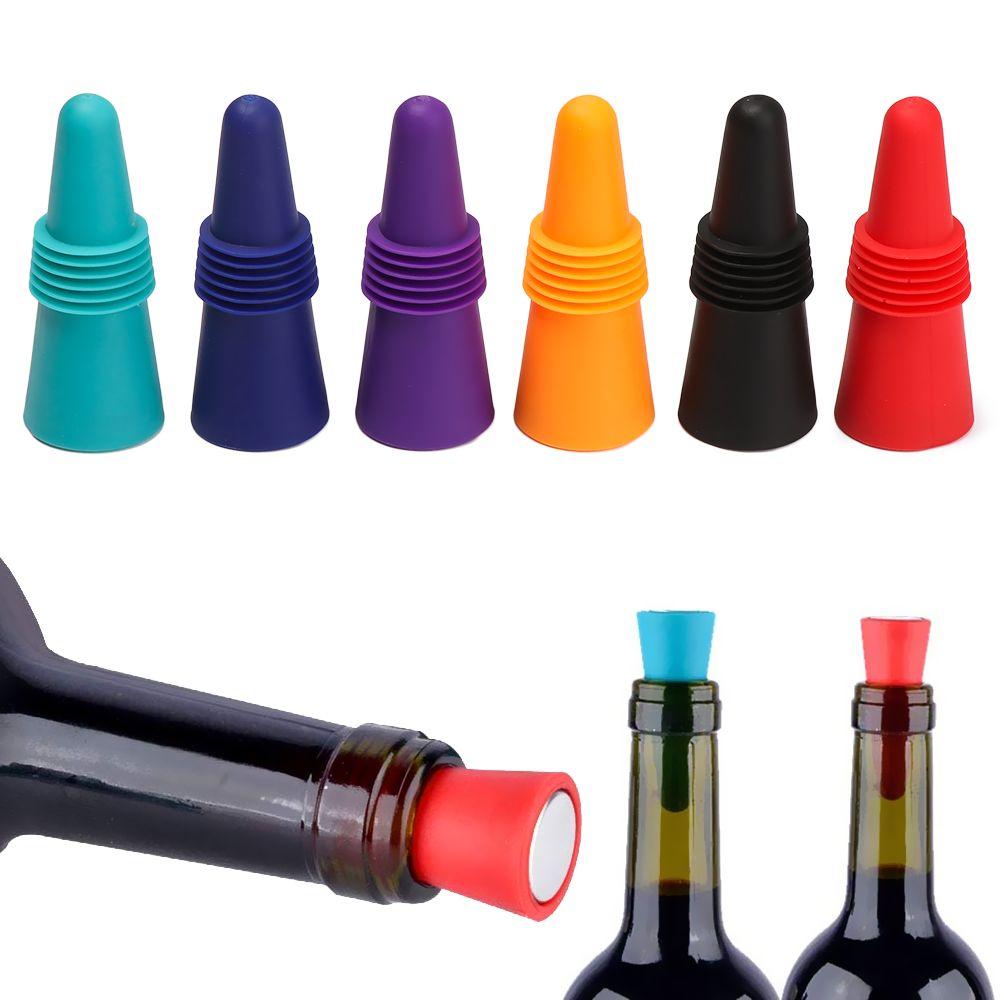 Kitchen Bar Accessories Bar Seal Silicone Sealer Plug Wine Bottle Stopper Bottle Cover Wine Stopper